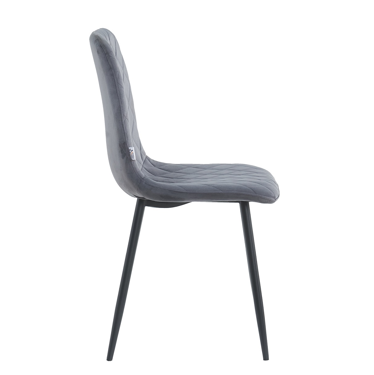 Ēdamgalda krēsls Orta ar ergonomisku sēdvietu un stabilu rāmi – ideāli piemērots ēdamistabai, virtuvei vai viesistabai, pelēks