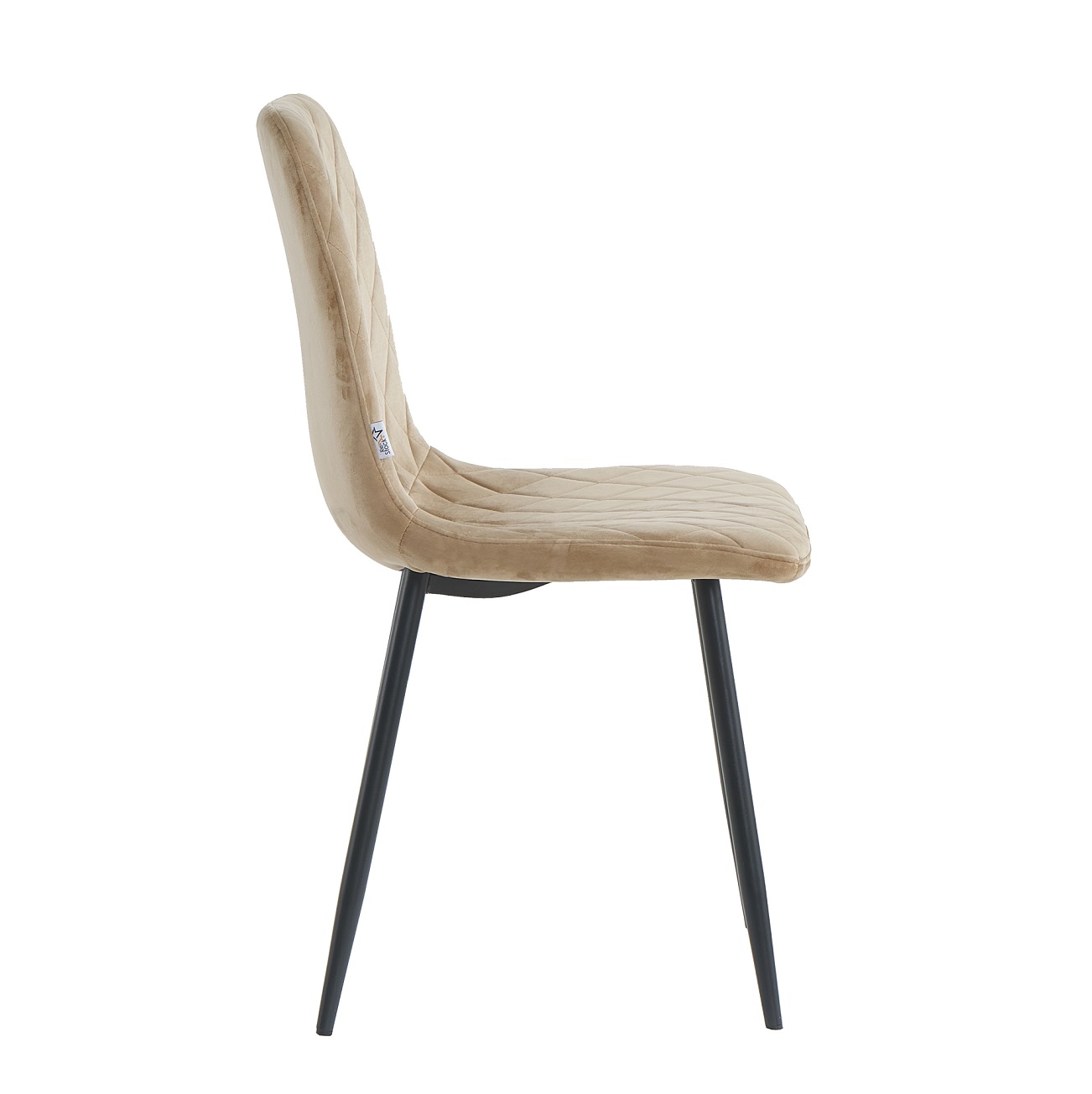 Ēdamgalda krēsls Orta ar ergonomisku sēdvietu un stabilu rāmi – ideāli piemērots ēdamistabai, virtuvei vai viesistabai, bēšs