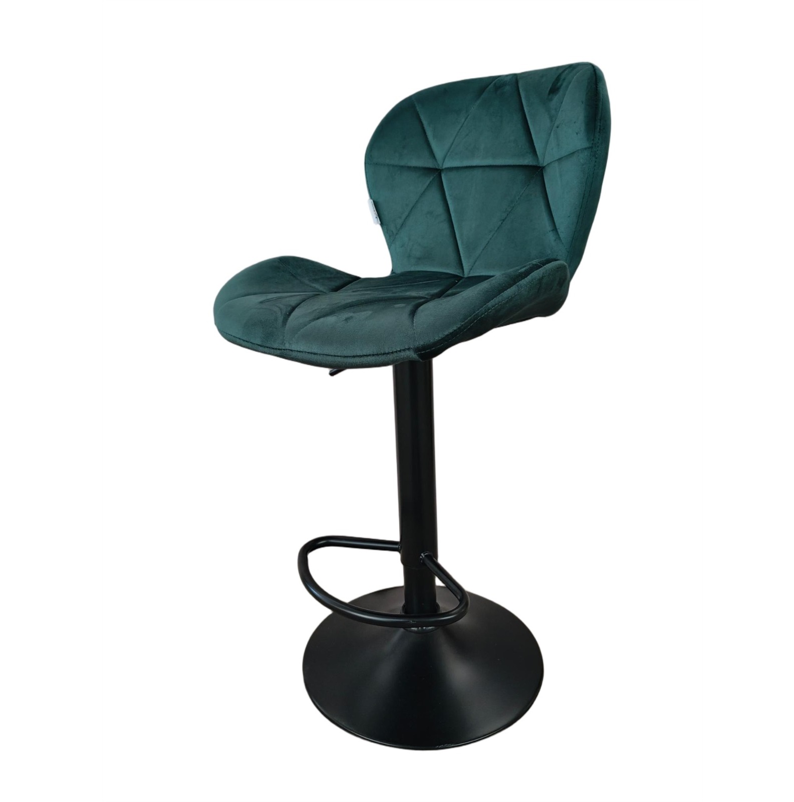 Bona Bāra krēsls tumši zaļš samta